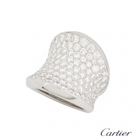 Cartier Calice Diamond Set Ring H4045100